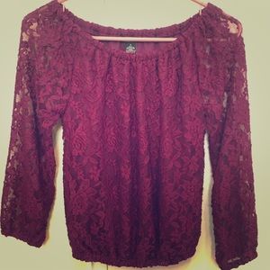 Lace blouse